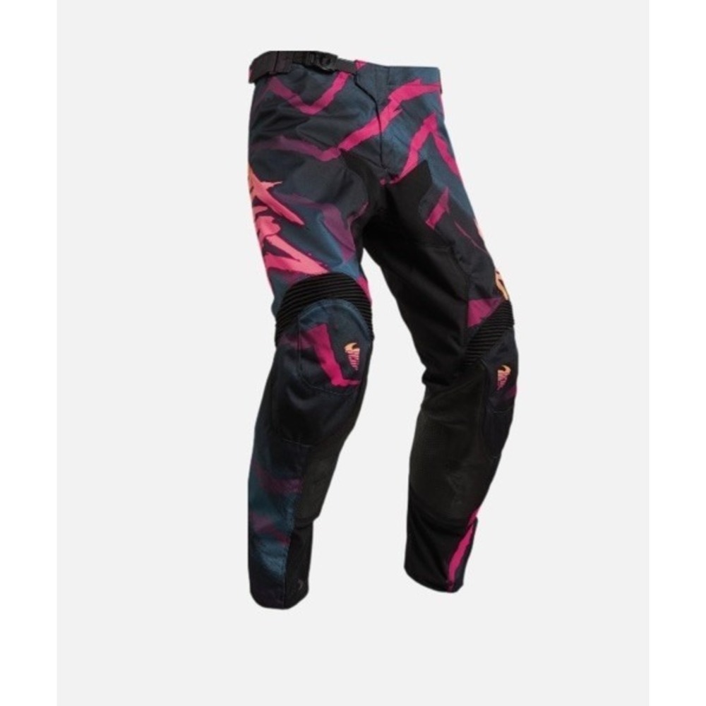 THOR S9S Pulse 2080 Pants Black Pink Dirt Bike Adult Men's 32 motocross Off Road